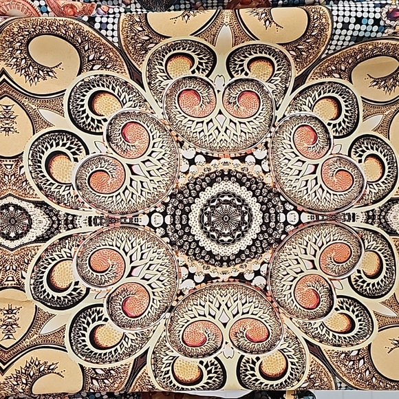 Mesmerize Asymmetrical Boho Print Top - Picture 7 of 11